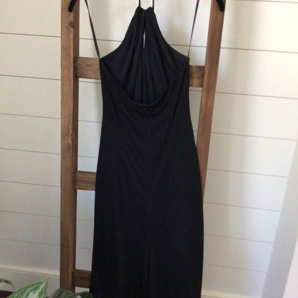 David Meister Halter Cocktail Dress - Picture 3 of 3